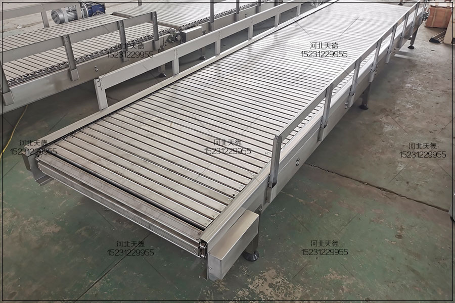 不銹鋼鏈板輸送機